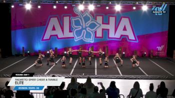 Palmetto Spirit Cheer & Tumble - Elite [2025 L1 Youth - D2 Day 1] 2025 Aloha Concord Showdown