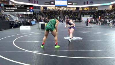 207 lbs Champ. Round 1 - Zoe Adam, Sioux Falls vs Talisha Lewis, Felician