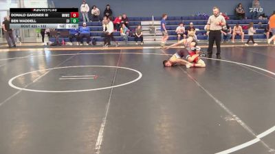 132 lbs Semifinal - Donald Gardner Iii, Mile High Wrestling Club vs Ben Waddell, Southwest Valley