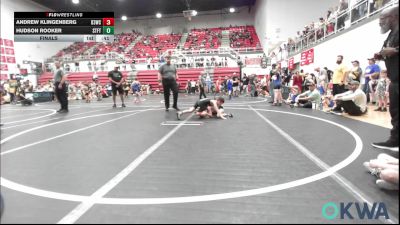 58-61 lbs Final - Andrew Klingenberg, D3 Wrestling Cluib vs Hudson Rooker, Standfast