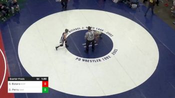 97 lbs Quarterfinal - Gauge Botero, North Penn vs Dalton Perry, Central Mountain
