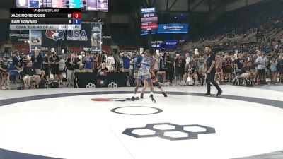 132 lbs Cons. Sub-rd Of 64 - Jack Morehouse, Montana vs Sam Howard, Illinois