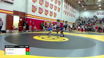 150 lbs Cons. Round 4 - Reginald Banies, Trinity vs Ruben `Xavier` Lerma, Canyon View