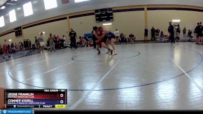 160 lbs Cons. Round 3 - Jessie Franklin, Panther Wrestling Club vs Conner Kissell, Daleville Broncos Wrestling Club