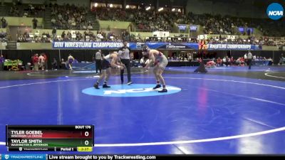 149 lbs Quarterfinal - Taylor Smith, Washington & Jefferson vs Tyler Goebel, Wisconsin-La Crosse