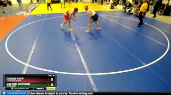 285 lbs Champ. Round 2 - Easton Johnson, St. Francis vs Conor Popp, Lakeville North