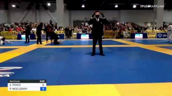 EDUARDO PONCE vs PATRICK MCELDERRY 2021 American National IBJJF Jiu-Jitsu Championship