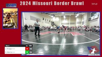 14-285 lbs Rr Rnd 1 - Jesse Knapp, Border vs Griffin Morris, Missouri