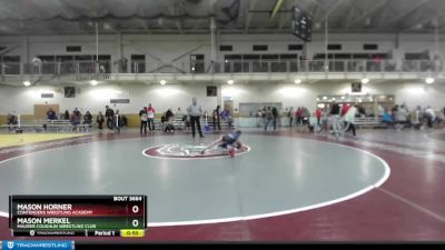 59 lbs Cons. Round 7 - Mason Merkel, Maurer Coughlin Wrestling Club vs Mason Horner, Contenders Wrestling Academy