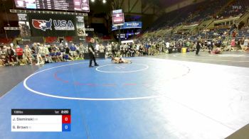 138 lbs Cons 32 #2 - Jacob Sieminski, Oregon vs Gabriel Brown, Idaho