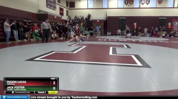 132 lbs Round 2 - Mason Lucas, Carlisle vs Jack Foster, Xavier, Cedar Rapids