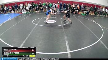 123-125 lbs 1st Place Match - Giselle Chavez, Sierra Vista vs Samantha Perez, Rancho