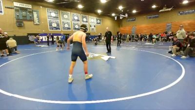 120 lbs Champ. Round 2 - Levi Padilla, Arroyo Grande vs James Fukuchi, Cerritos