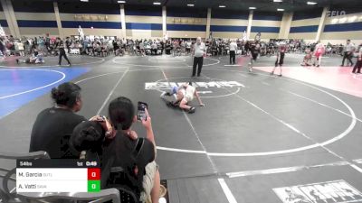 54 lbs Quarterfinal - Melakaii Garcia, Outlaws WC vs Abhisri Vatti, Savage House WC