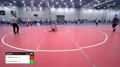 125A lbs Round Of 32 - Vincent Mastrianni, Journeymen vs Anthony Borrometi, Saint Peters Prep Hs