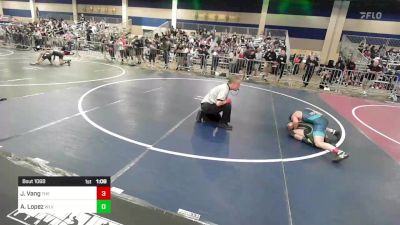 109 lbs Semifinal - Jax Vang, The Empire vs Andres Rambo Lopez, Wlv Jr Wrestling