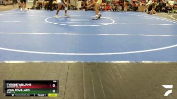 138 lbs Round 1 (6 Team) - John Rovillard, SLWC vs Tyrone Williams, Glasgow WA