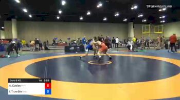 92 kg Consolation - Austin Cooley, Pittsburgh Wrestling Club vs Isaac Trumble, Wolfpack Wrestling Club