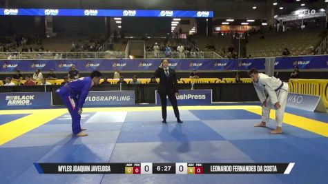 Leonardo Fernandes Da Costa vs Myles Joaquin Javelosa 2026 Pan Jiu Jitsu IBJJF Championship