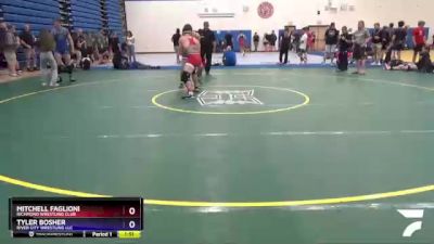 152 lbs Semifinal - Mitchell Faglioni, Richmond Wrestling Club vs Tyler Bosher, River City Wrestling LLC