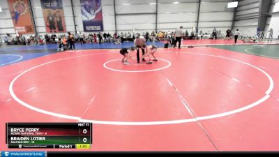 92 lbs Rd# 7- 10:45am Saturday Final Pool - Braiden Lotier, Nauman Red vs Bryce Perry, NCWAY National Team