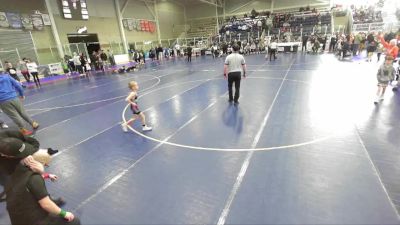 60 lbs Cons. Semi - West Tuttle, Idaho Falls Tiger Wrestling vs Taft Strait, Marsh Valley Wrestling Club