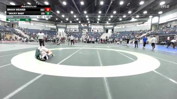 165 lbs Quarterfinal - Rocky Raby, Life University vs Brock Weaver, Unattached