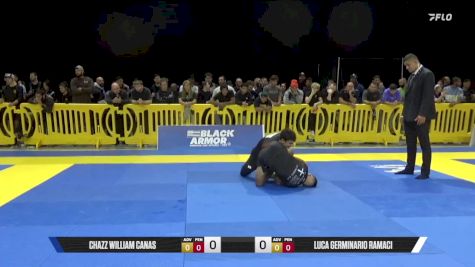 Luca Germinario Ramaci vs Chazz William Canas 2025 Pan IBJJF Jiu-Jitsu No-Gi Championship
