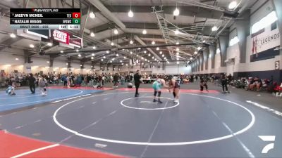 235 lbs Round 3 - Jaedyn McNeil, Texas vs Natalie Biggs, El Paso Supers Wrestling Club