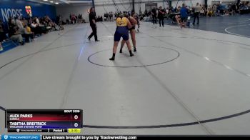 180 lbs Cons. Round 2 - Alex Parks, Eureka vs Tabitha Breitrick, Wisconsin Stevens Point