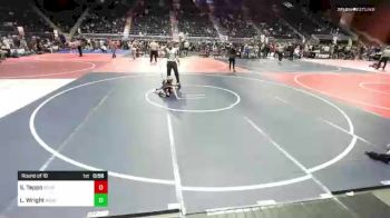 49 lbs Round Of 16 - Sawyer Teppo, Sturgis vs Liam Wright, Windsor WC