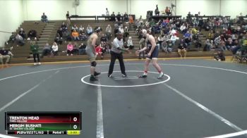 184 lbs Cons. Round 1 - Trenton Mead, Thiel College vs Mergim Bushati, St. Vincent College