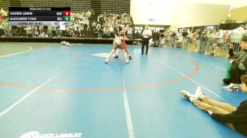 99-J lbs Consi Of 16 #2 - Xavier Lewis, Unattached vs Alexandr Tyan, Willpower Wrestling Club