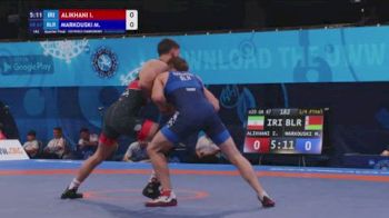 67 kg 1/4 Final - Iliya Alikhani, Iran vs Mikhail Markouski, Belarus
