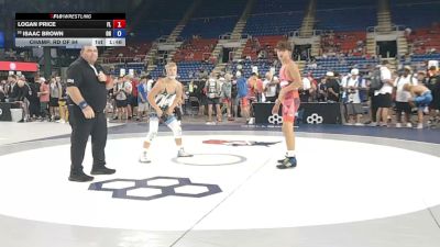 138 lbs Champ. Rd Of 64 - Logan Price, Florida vs Isaac Brown, Ohio