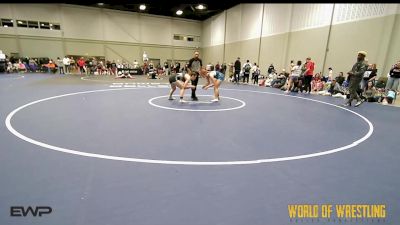 130 lbs Rr Rnd 5 - Breanna Hunt, Aztec Lady Warriors vs Zaylyn Woods, Sisters On The Mat