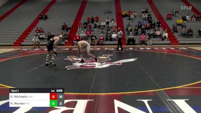 157 lbs Rr Rnd 1 - Ryan Michaels, Edinboro vs Raymond Worsen, Pitt Bradford