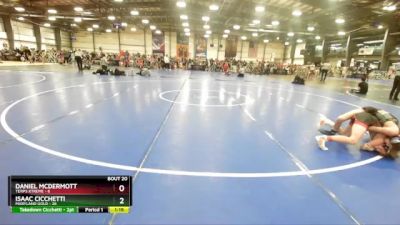 96 lbs Rd# 8- 12:30pm Saturday Final Pool - Isaac Cicchetti, Maryland Gold vs Daniel McDermott, Terps Xtreme