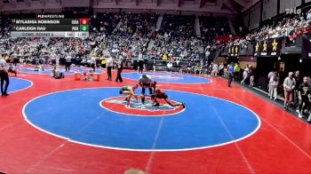 105 lbs Cons. Round 3 - Mylashia Robinson, Cedartown vs Carleigh Rau, Pickens