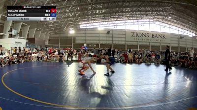 132 lbs Teagan Lewis, Arizona Blue vs Sully Marx, Minnesota Red