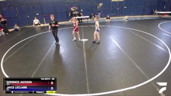 86 lbs 1st Place Match - Dominick Jackson, MN vs Jayce Leclaire, WI