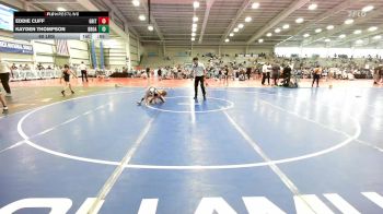 60 lbs Rr Rnd 2 - Eddie Cuff, Grit Mat Club Blue vs Kayden Thompson, Broad Axe White