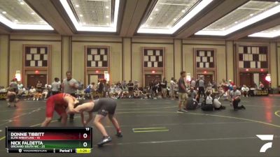 180 lbs Round 5 (6 Team) - DONNIE TIBBITT, Elite Wrestling vs Nick Faldetta, Orchard South WC