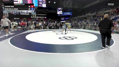 100 lbs Cons. Sub-rd Of 32 - Alexis Rue, WI vs Rubi De La Cruz, NY