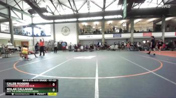 117-123 lbs Quarterfinal - Nolan Callahan, Beat The Streets Chicago-Midwa vs Caleb Rogers, Lincoln Way Wrestling Club