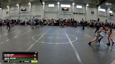 72 lbs Round 1 (10 Team) - SJ Gilliam, NOVA WC vs Huck Julius, OMP