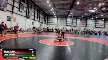 85 lbs Round 3 - Bryce Dulin, Smithfield Wrestling vs Jake Garber, Great Neck Wrestling Club