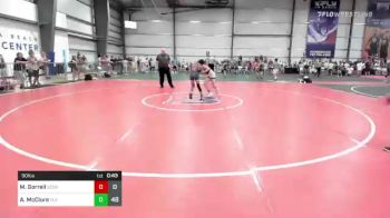 90 lbs Rr Rnd 1 - MJ Gorrell, Scorpions vs Aidan McClure, Olympia