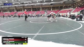 115 lbs Cons. Semi - Kenzlie Friesen, Chase County vs Swayze Redman, Team Lightning