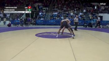 184 lbs Cons. Round 3 - Austin Wilkins, Cornell College vs Tyren Moore, Eureka
